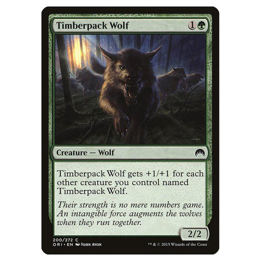 Magic The Gathering - Magic Origins - Timberpack Wolf - 200/272 (Foil)