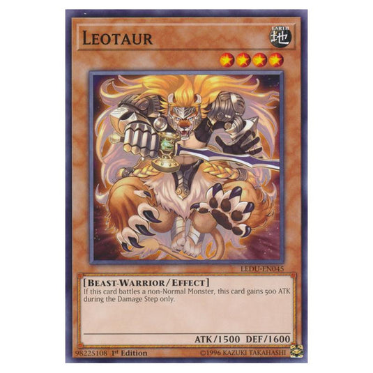 Yu-Gi-Oh! - Legendary Duelists - Leotaur (Common) LEDU-EN045