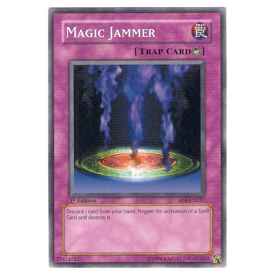 Yu-Gi-Oh! - Structure Deck - Lord of the Storm - Magic Jammer (Common) SD8-EN031