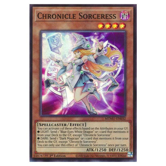 Yu-Gi-Oh! - Maze of Muertos - Chronicle Sorceress (Super Rare) - MZMU-EN032