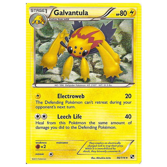 Pokemon - Black & White - Galvantula 46/114