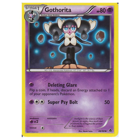 Pokemon - Black & White - Emerging Powers - Gothorita 46/98