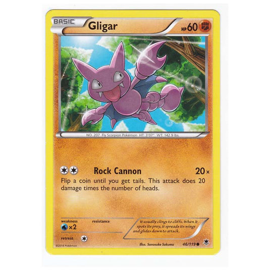 Pokemon - XY Phantom Forces - Gligar - 46/119