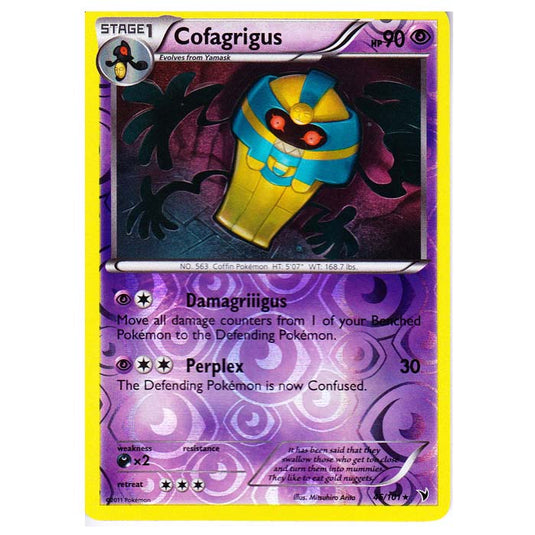 Pokemon - Black & White - Noble Victories - (Reverse Holo) - Cofagrigus 46/101