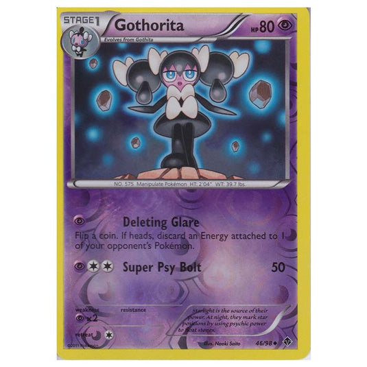 Pokemon - Black & White - Emerging Powers - (Reverse Holo) - Gothorita 46/98