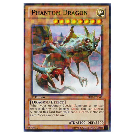 Yu-Gi-Oh! - Battle Pack 2 - War of the Giants - Phantom Dragon (Mosaic Rare) BP02-EN065