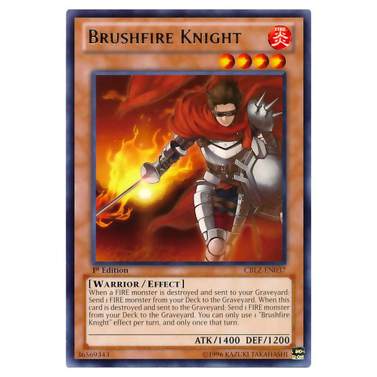 Yu-Gi-Oh! - Cosmo Blazer - Brushfire Knight (Rare) CBLZ-EN037