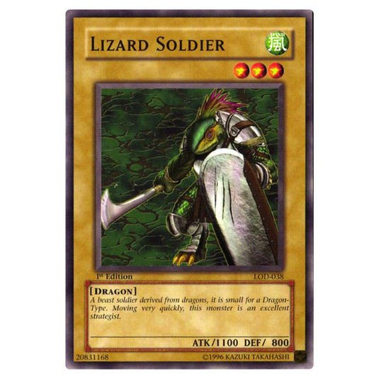 Yu-Gi-Oh! - Legacy of Darkness - Lizard Soldier (Common) LOD-038