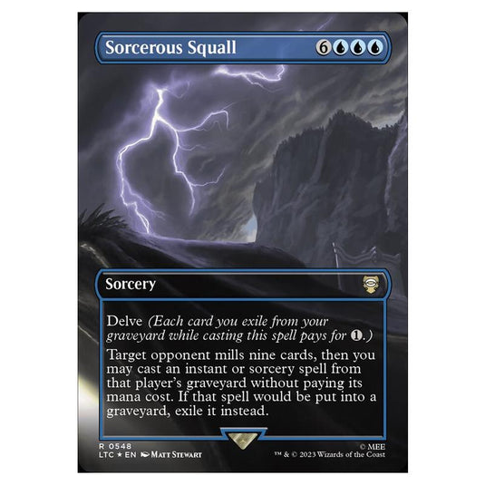 Magic The Gathering - Tales Of Middle-earth Commander - Sorcerous Squall - 548 (Surge Foil)