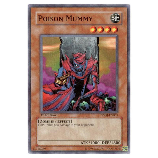 Yu-Gi-Oh! - Starter Deck - Jaden Yuki - Poison Mummy (Common) YSDJ-EN009