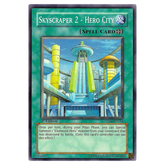 Yu-Gi-Oh! - Duelist Pack - Jaden Yuki 3 - Skyscraper 2 - Hero City (Super Rare) DP06-EN014