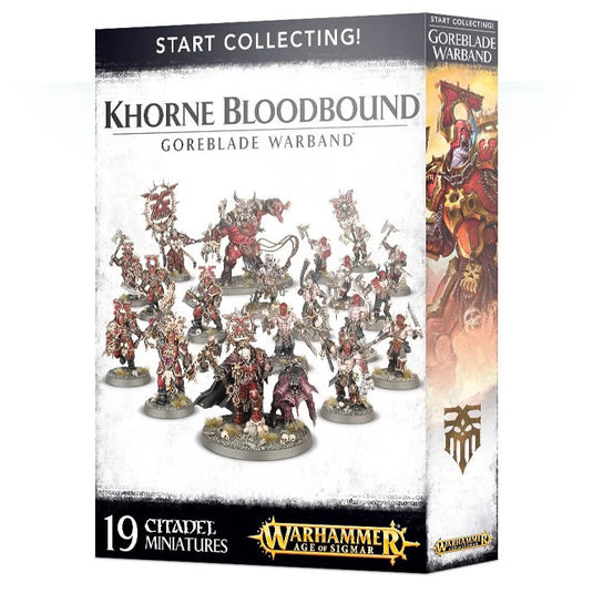 Warhammer Age of Sigmar - Khorne Bloodbound Goreblade Warband - Start Collecting!