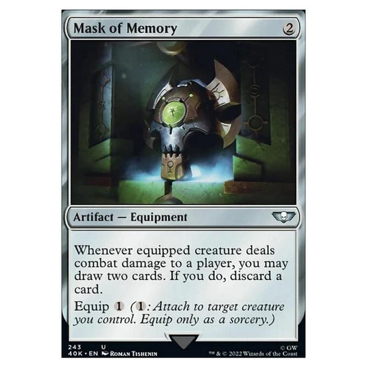 Magic The Gathering - Universes Beyond - Warhammer 40k - Mask of Memory - 243/168
