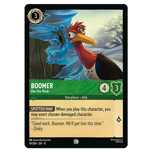 Lorcana - Winterspell - Boomer - Has the Beak (Common) - 076/204