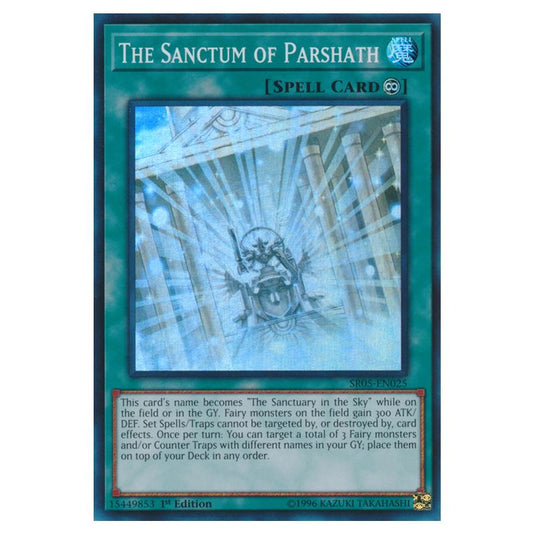 Yu-Gi-Oh! - Structure Deck - Wave of Light - The Sanctum of Parshath (Super Rare) SR05-EN025