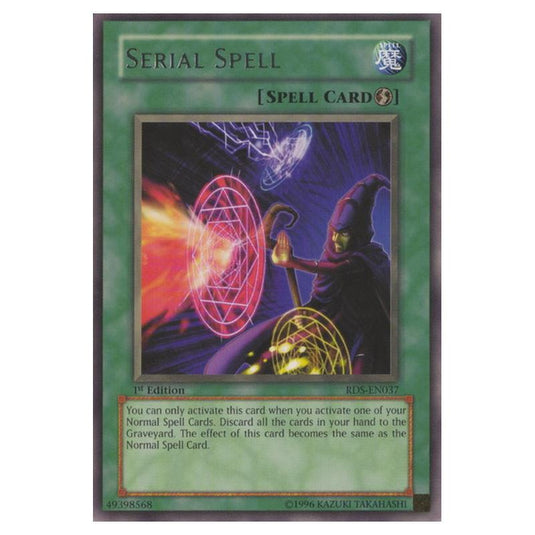 Yu-Gi-Oh! - Rise of Destiny - Serial Spell (Rare) RDS-EN037