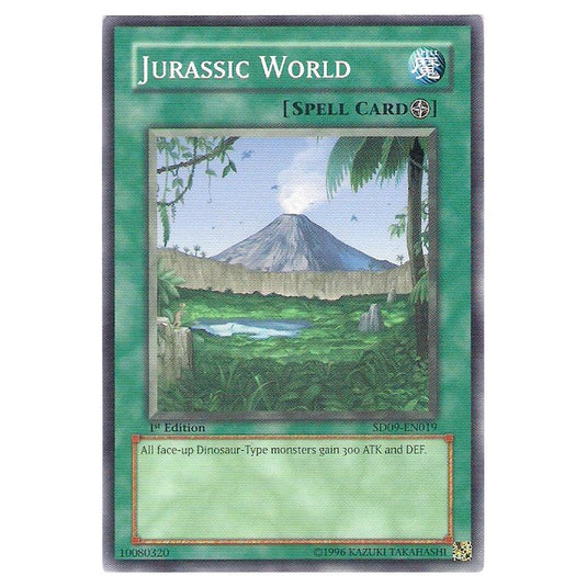 Yu-Gi-Oh! - Structure Deck - Dinosaur's Rage - Jurassic World (Common) SD09-EN019