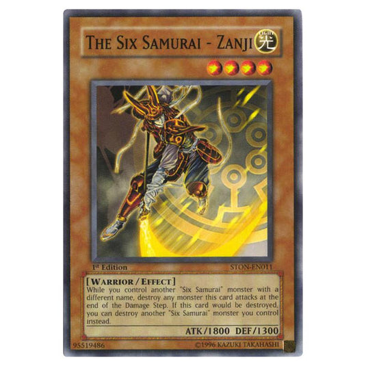 Yu-Gi-Oh! - Strike of Neos - The Six Samurai - Zanji (Common) STON-EN011