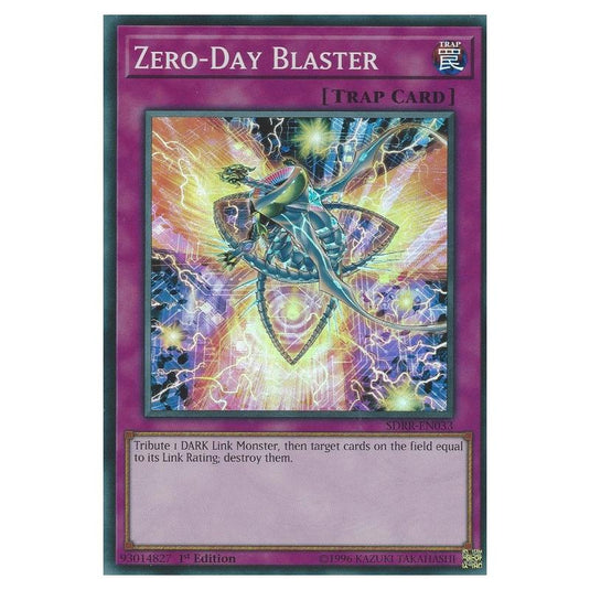 Yu-Gi-Oh! - Structure Deck - Rokket Revolt - Zero-Day Blaster (Super Rare) SDRR-EN033