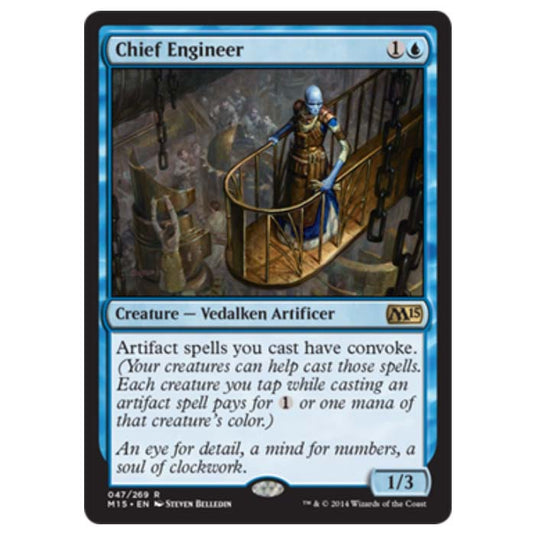 Magic the Gathering - M15 Core Set - Chief Engineer - 47/269