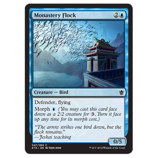 Magic the Gathering - Khans Of Tarkir - Monastery Flock - 47/269