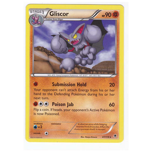 Pokemon - XY Phantom Forces - Gliscor - 47/119