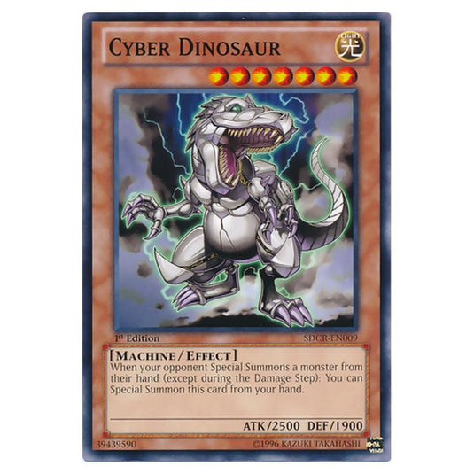Yu-Gi-Oh! - Cyber Dragon Revolution Structure Deck - Cyber Dinosaur (Common) SDCR-EN009