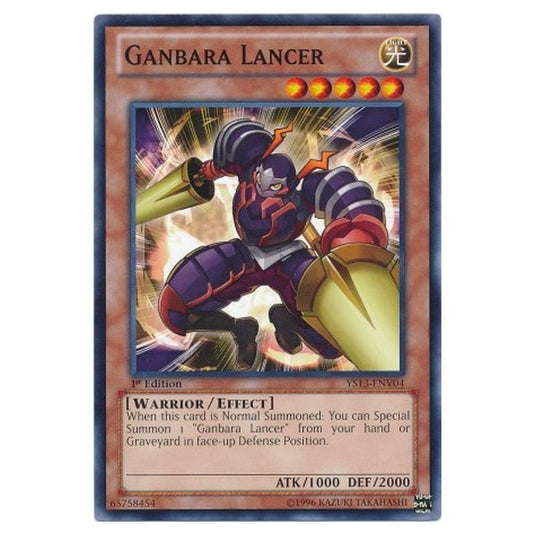 Yu-Gi-Oh! - Super Starter Power-Up Pack - Ganbara Lancer (Common) YS13-ENV04