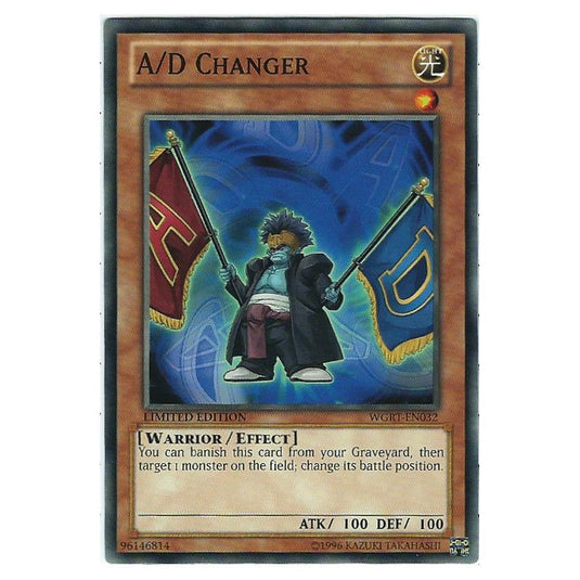 Yu-Gi-Oh! - War of the Giants Reinforcements - A/D Changer (Common) WGRT-EN032