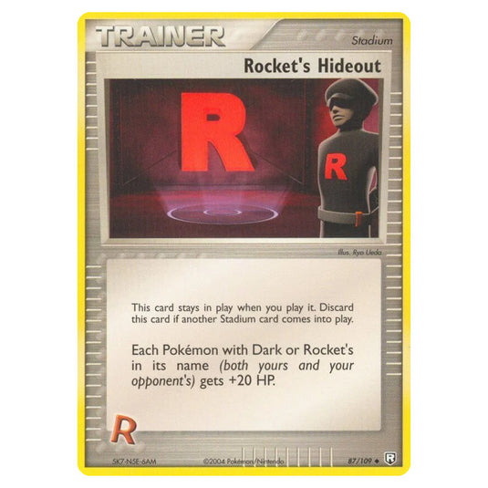 Pokemon - EX Team Rocket Returns - Rocket's Hideout - 087/109