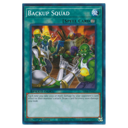 Yu-Gi-Oh! - Speed Duel Starter Decks - Match of the Millennium - Backup Squad (Common) SS04-ENA27
