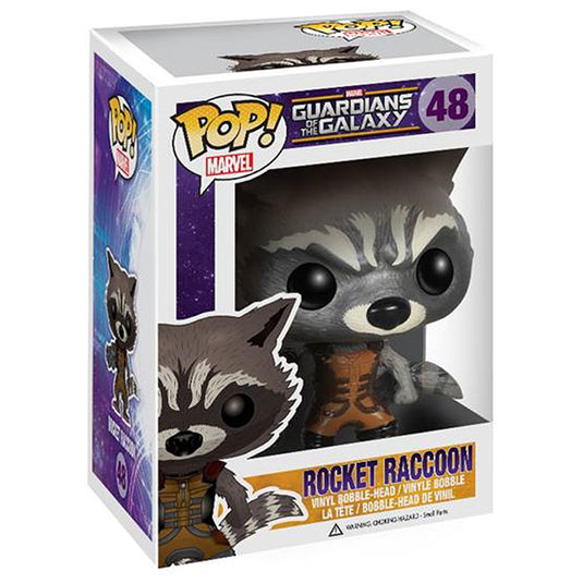 Funko POP! - Guardians Of The Galaxy - #48 Rocket Racoon Figure