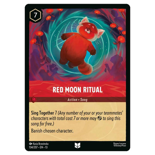 Lorcana - Attack of the Vine - Red Moon Ritual (Uncommon) - 134/207