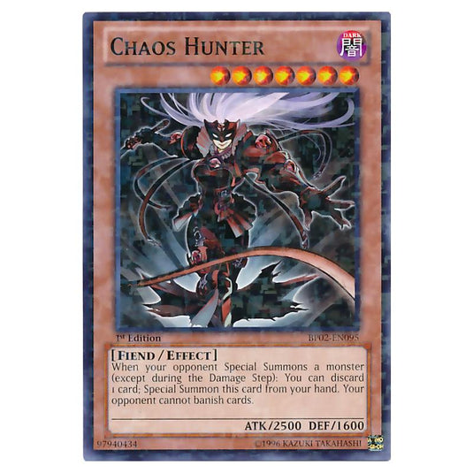 Yu-Gi-Oh! - Battle Pack 2 - War of the Giants - Chaos Hunter (Mosaic Rare) BP02-EN095