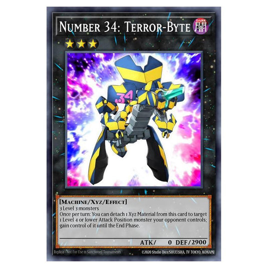 Yu-Gi-Oh! - Star Pack 2013 - Number 34: Terror-Byte (Starfoil Rare) SP13-EN025