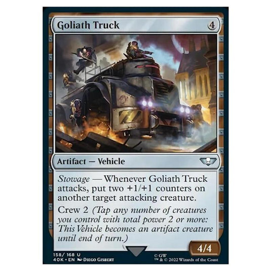 Magic The Gathering - Universes Beyond - Warhammer 40k - Goliath Truck - 158/168