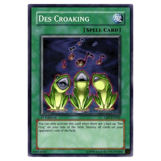 Yu-Gi-Oh! - Cybernetic Revolution - Des Croaking (Short Print) CRV-EN042