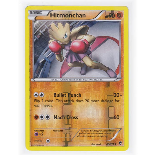 Pokemon - XY Furious Fists - (Reverse Holo) - Hitmonchan - 48/111