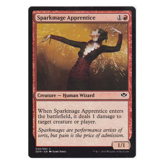 Magic the Gathering - Speed VS Cunning - Sparkmage Apprentice - 48/82