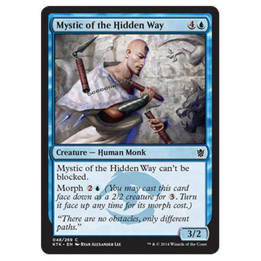 Magic the Gathering - Khans Of Tarkir - Mystic of the Hidden Way - 48/269