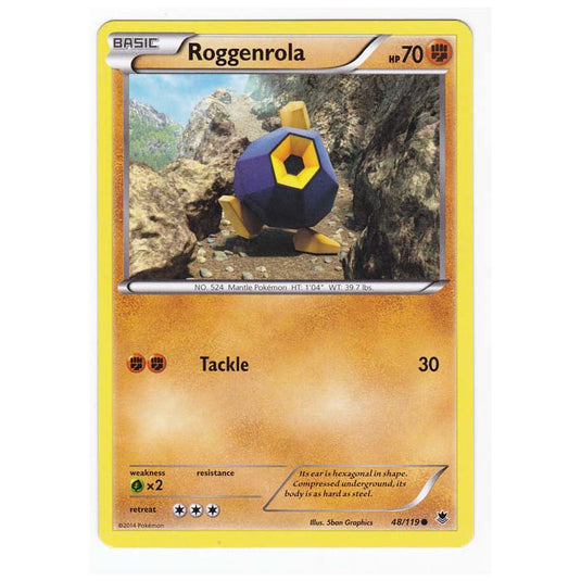 Pokemon - XY Phantom Forces - Roggenrola - 48/119