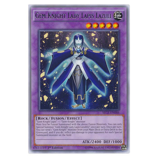 Yu-Gi-Oh! - Secrets of Eternity - Gem-Knight Lady Lapis Lazuli - 46/99