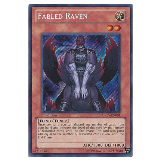 Yu-Gi-Oh! - Duelist Revolution - Fabled Raven (Secret Rare) DREV-EN091
