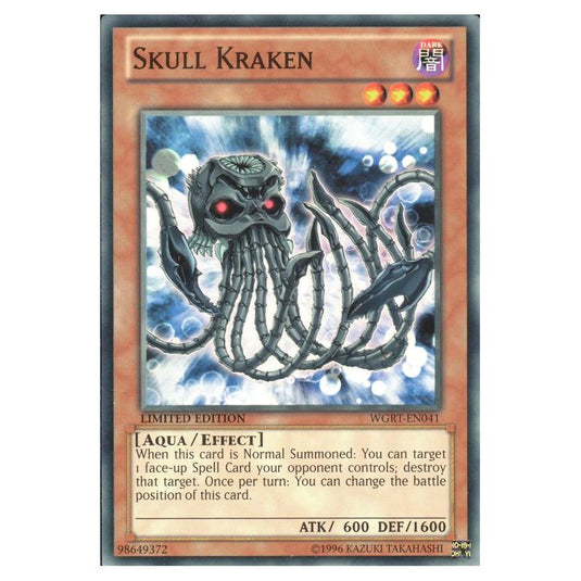 Yu-Gi-Oh! - War of the Giants Reinforcements - Skull Kraken (Common) WGRT-EN041