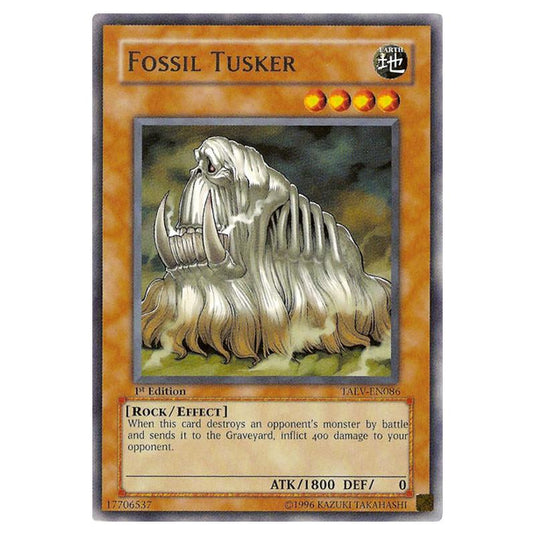 Yu-Gi-Oh! - Tactical Evolution - Fossil Tusker (Rare) TAEV-EN086