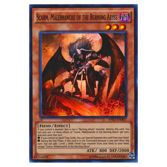 Yu-Gi-Oh! - Astral Pack Seven - Scarm, Malebranche of the Burning Abyss (Super Rare) AP07-EN007