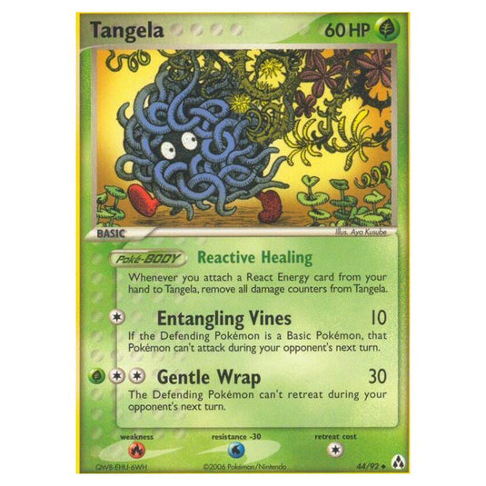 Pokemon - EX Legend Maker - Tangela - 44/92