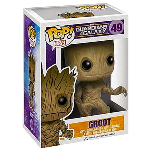 Funko POP! - Guardians Of The Galaxy - #49 Groot Figure