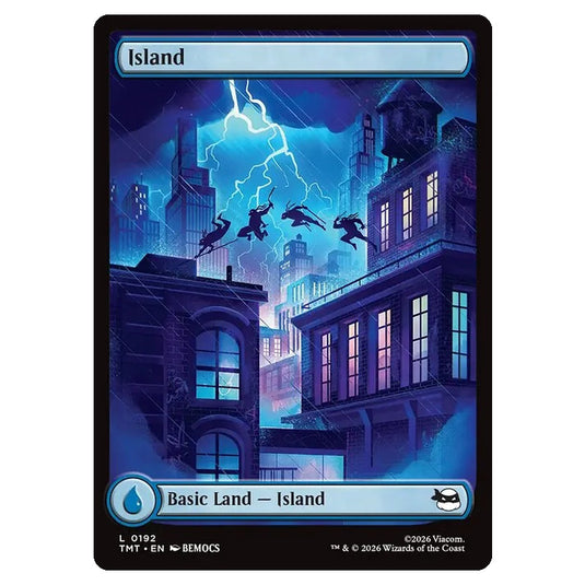 Magic The Gathering - Teenage Mutant Ninja Turtles - Island - 0192