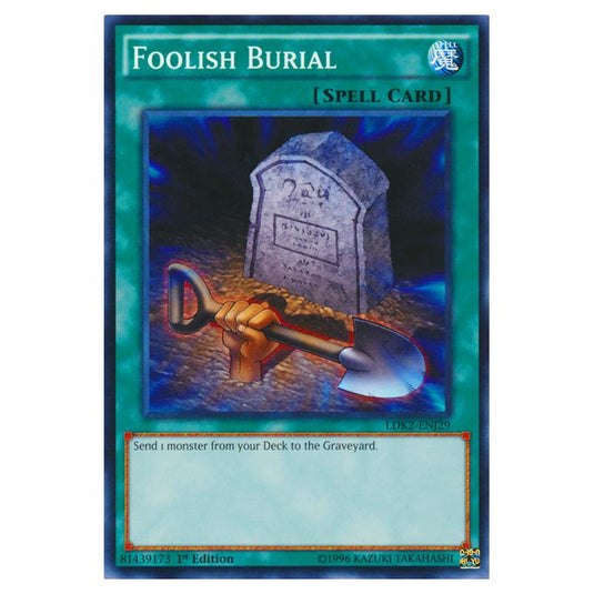 Yu-Gi-Oh! - Legendary Decks II - Foolish Burial (Common) LDK2-ENJ29